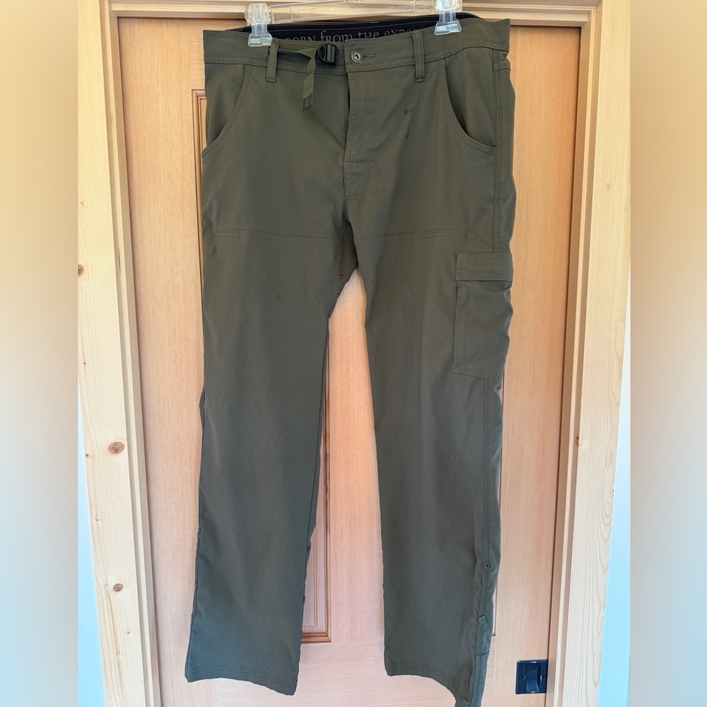 Prana Stretch Zion Pants - Slate Green